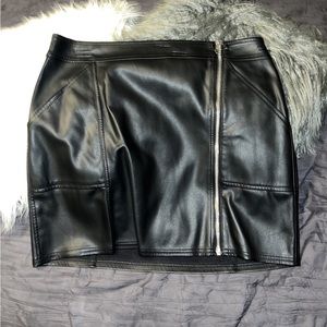 Leather Express Skirt